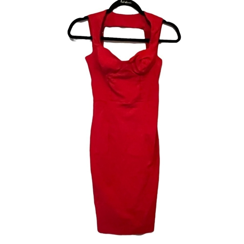 ASOS Red Dress - Picture 2 of 7